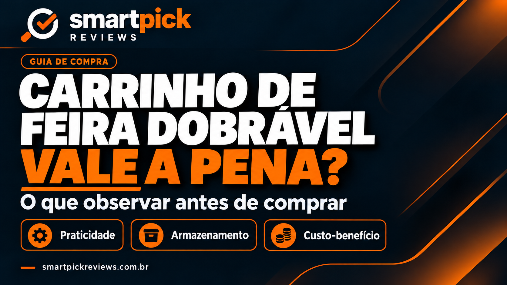 Carrinho de feira dobrável: 5 pontos antes de comprar